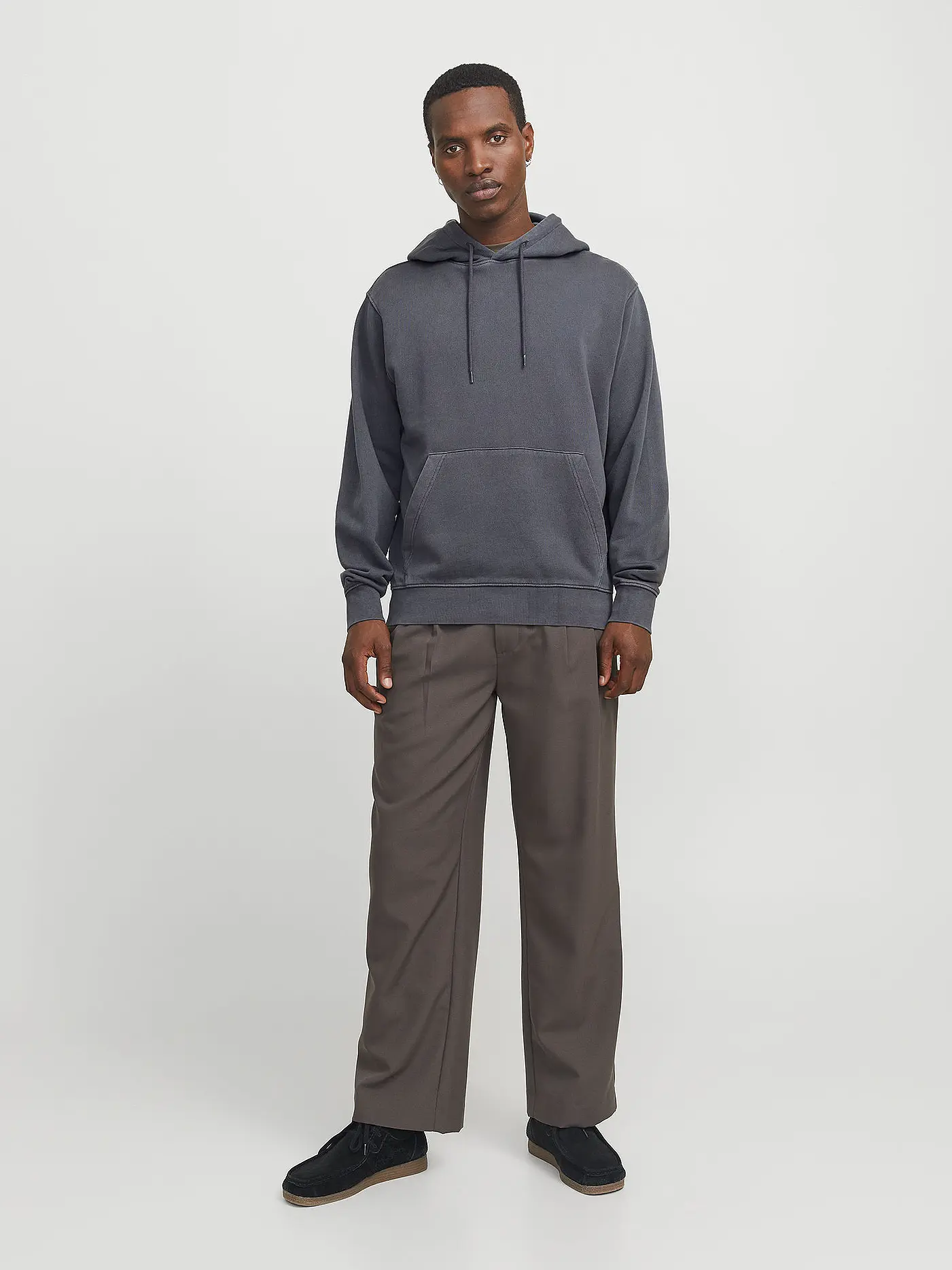 JACK & JONES | Kapuzensweater - Hoodie JJECHARGE | grau